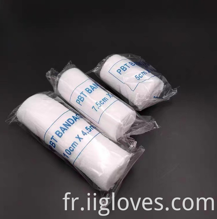 Factory Direct PBT Bandage élastique Gauze Bandage élastique PBT GAUZE COHESIVE BANDAGE FLEXIBLE